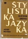 tylistika slovenskho jazyka