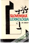 Slovensk lexikolgia