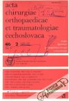 Acta chirurgiae orthopaedicae et traumatologiae echoslovaca 2/1979