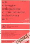 Acta chirurgiae orthopaedicae et traumatologiae echoslovaca 2/1981