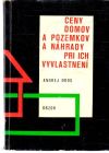 Ceny domov a pozemkov a nhrady pri ich vyvlastnen