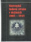 Slovensk udov strana v dejinch 1905-1945