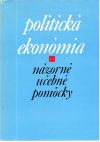 Politick ekonmia - nzorn uebn pomcky